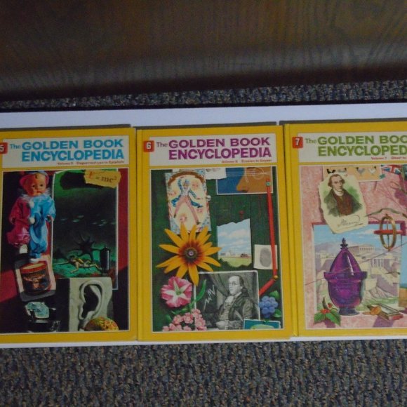 VINTAGE Golden Book Encyclopedia 1970 Complete Set 16 Vol - Picture 8 of 16